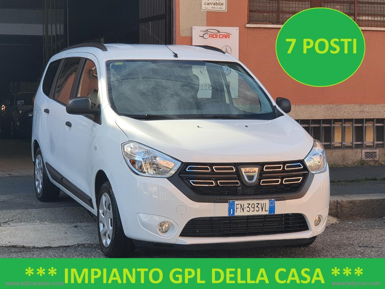 DACIA Lodgy 1.6 100 CV S&S GPL 7 posti Essential