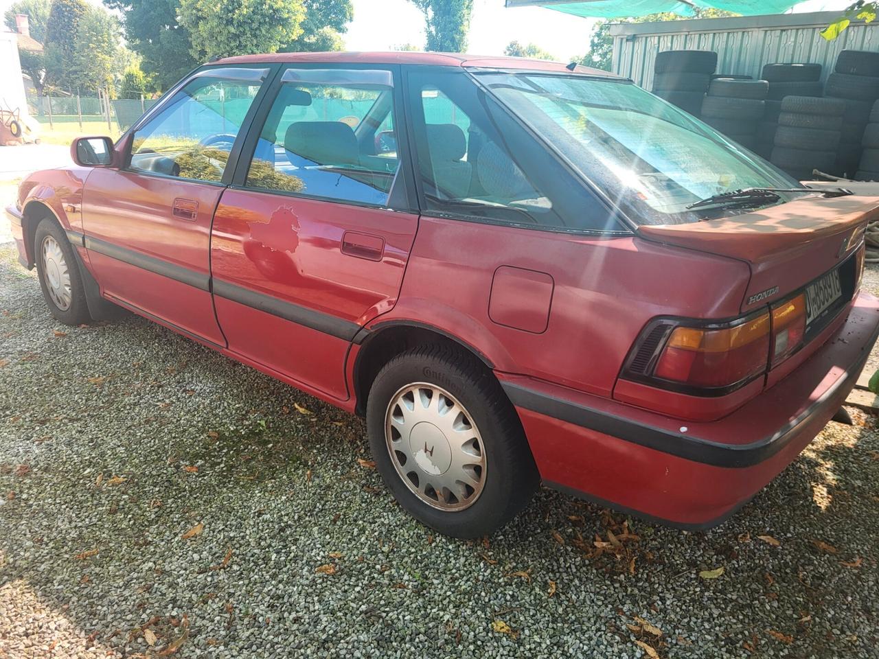 Honda Concerto 1.6i 16V 4 porte a metano iscritta ASI