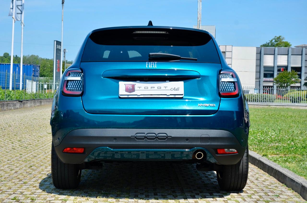 FIAT 600 1.2 MILD HYBRID LA PRIMA 101cv AUTO, UFF ITALIANA, SERVICE FIAT, EURO 6E, FARI LED, RETROCAMERA, SEDILI MASSAGGIANTI, PERMUTE