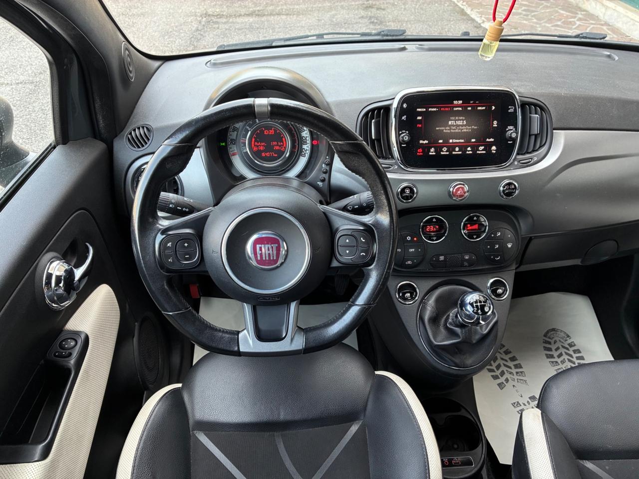 Fiat 500 Sport 69cv Interni in pelle