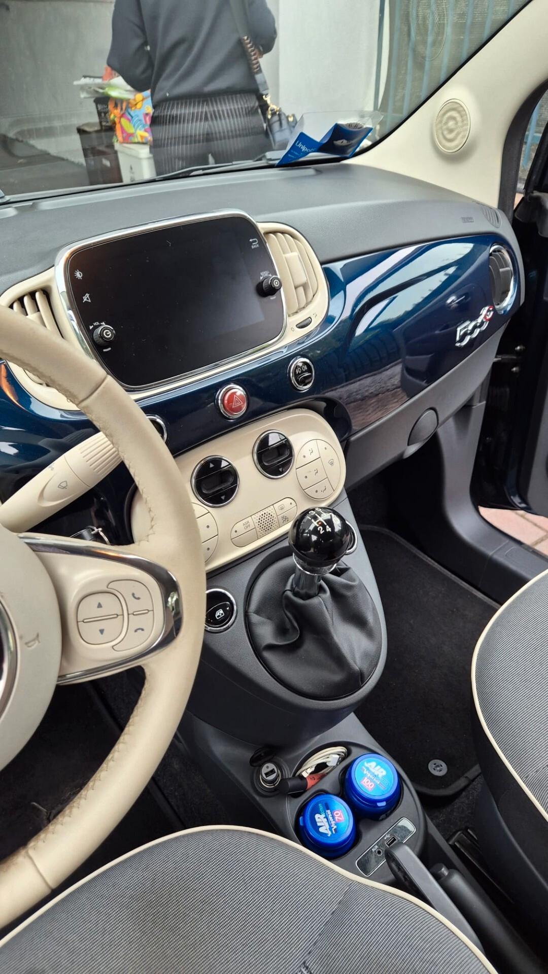 Doppio treno cerchi e gomme Fiat 500 C 1.2 Lounge