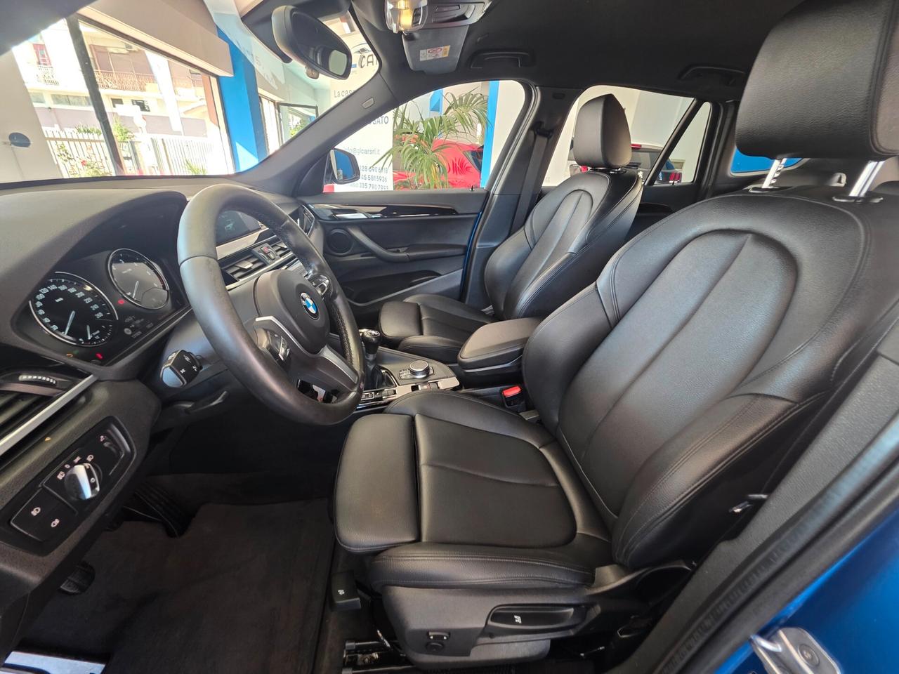 Bmw X1 sDrive 18d M-Sport Blu Estoril 2019 head up display