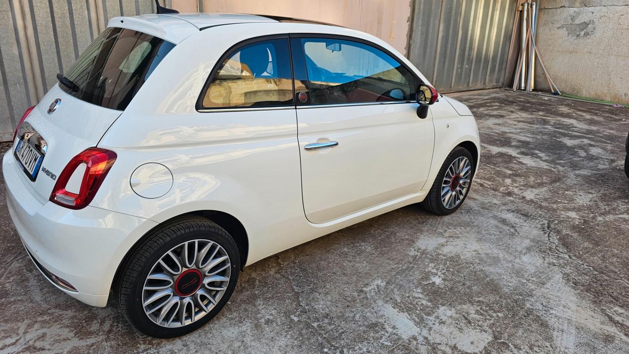 Fiat 500 1.0 Hybrid Red 09/2023