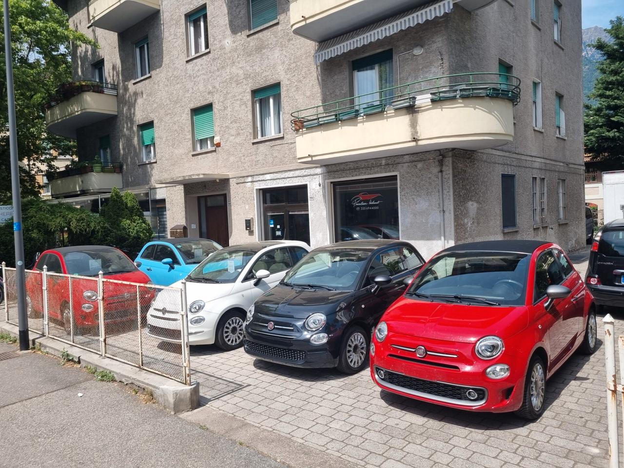 Fiat 500 S cabrio 69cv km65000 10/2018 neopat