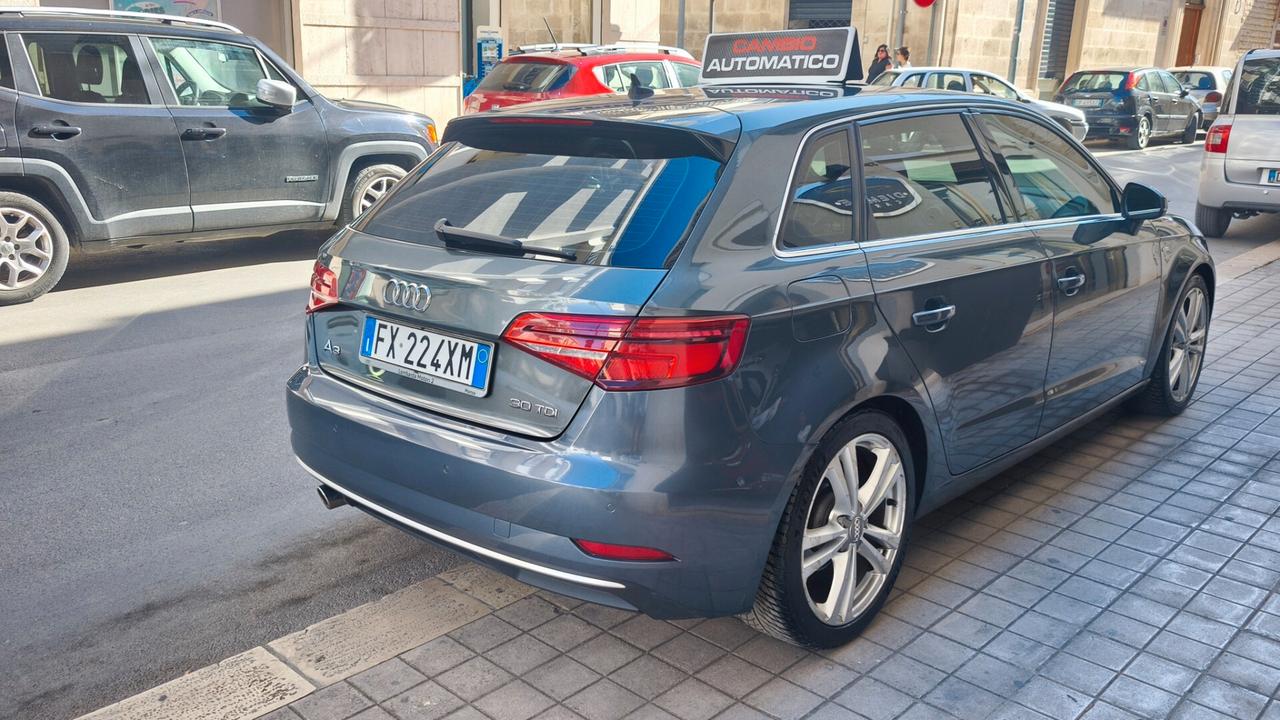 Audi A3 SPB 30 TDI Sport S-line Full-Led 2019