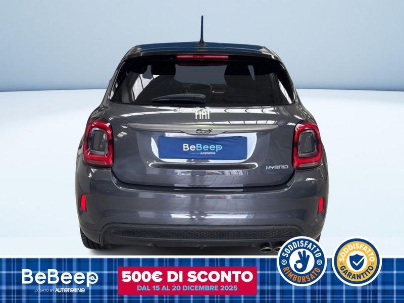 FIAT 500X 1.5 T4 HYBRID (RED) 130CV DCT