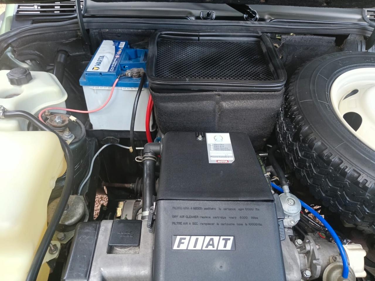 Fiat Panda 1000 4x4 Sisley con carrello