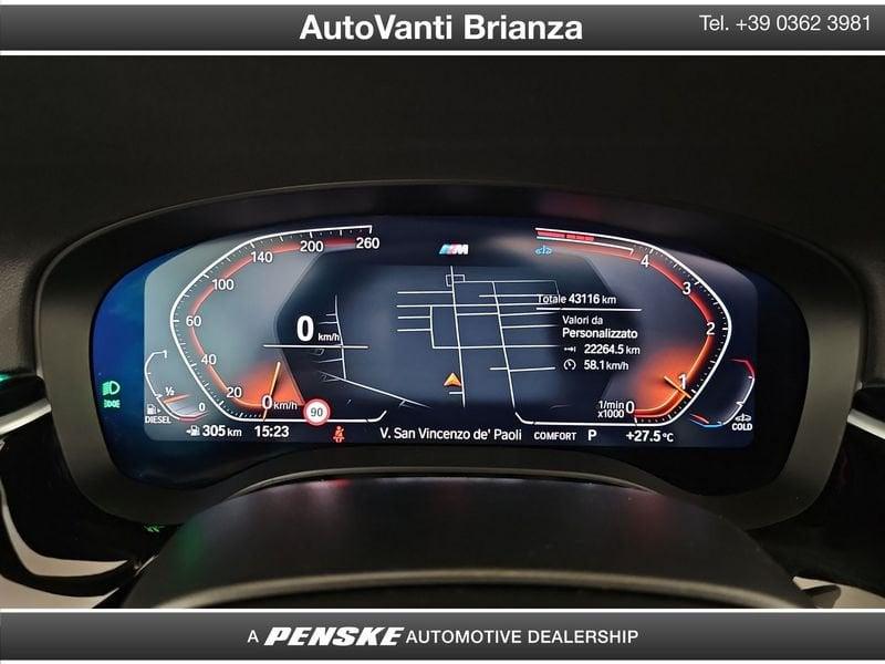 BMW Serie 5 520d 48V xDrive Touring Msport