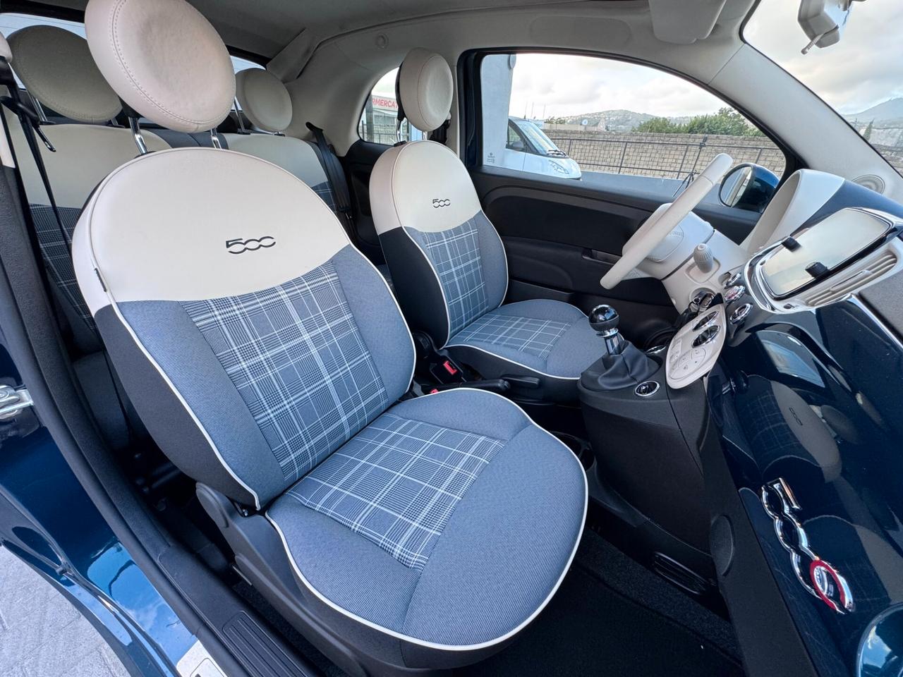 Fiat 500 C 1.0 Hybrid Lounge - COME NUOVA - COLORE BLU DIPINTO DI BLU