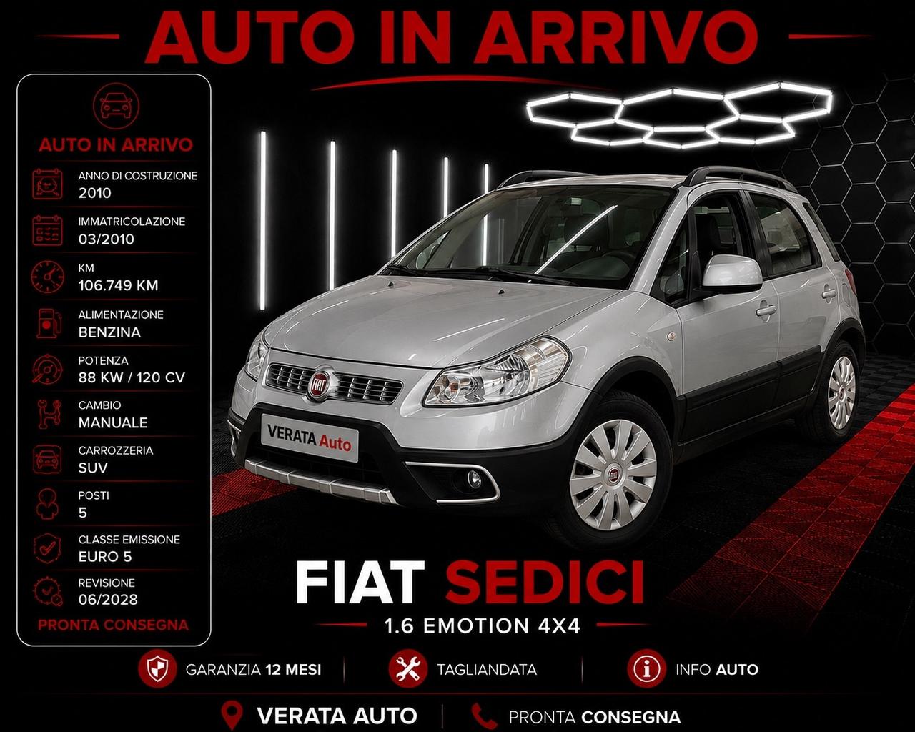 Fiat Sedici 1.6 16V 4x4 Emotion