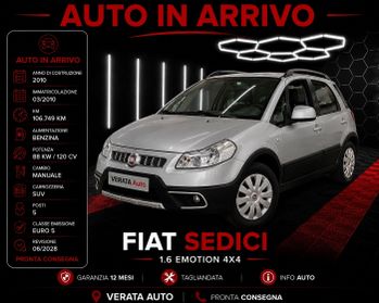 Fiat Sedici 1.6 16V 4x4 Emotion