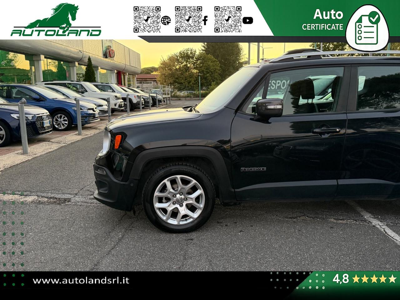 Jeep Renegade 1.6 MultiJet 120 CV Limited Automatica