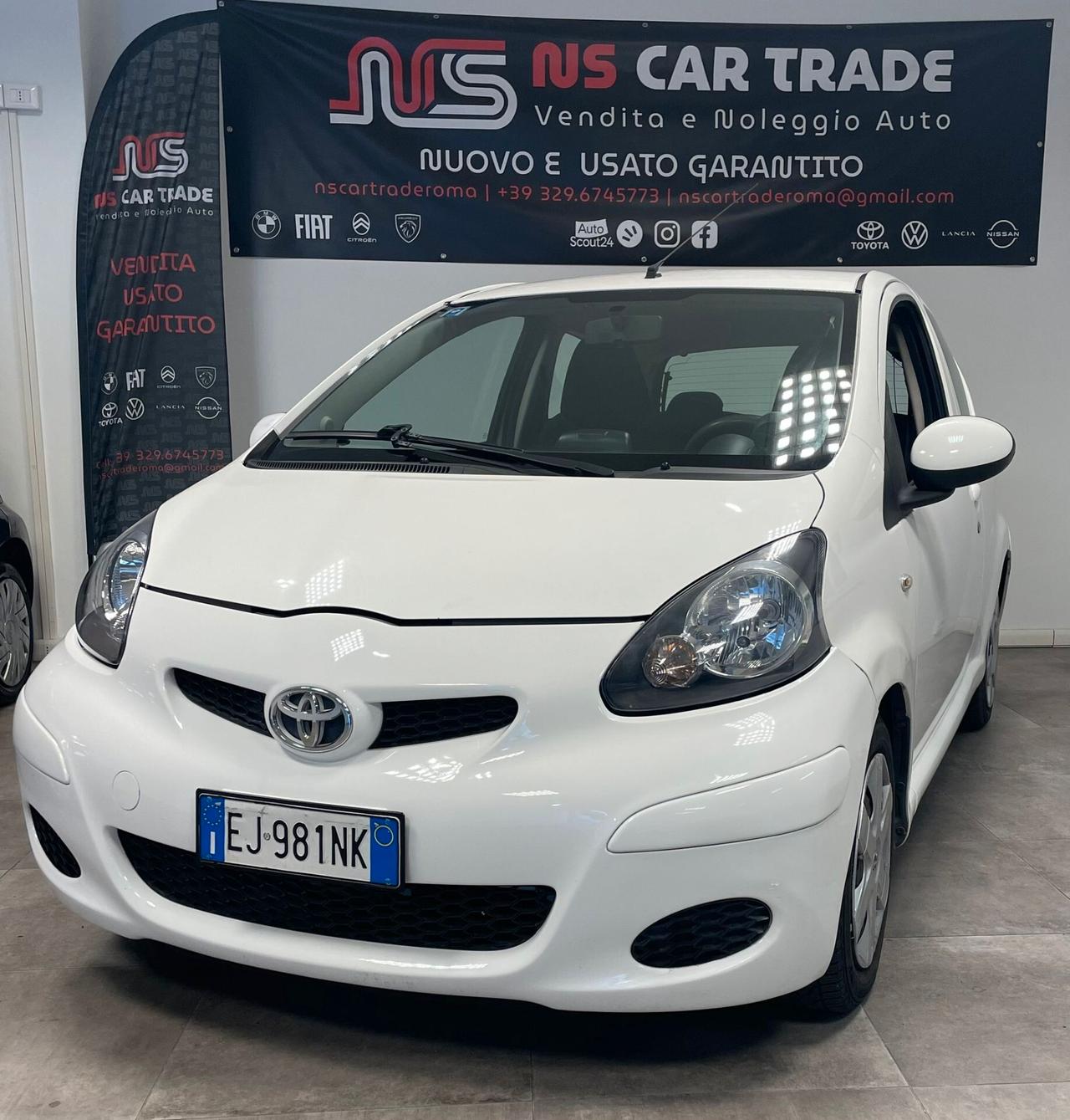 TOYOTA AYGO 1.0 iCONNECT - OK NEOPATENTATI -EURO 5B