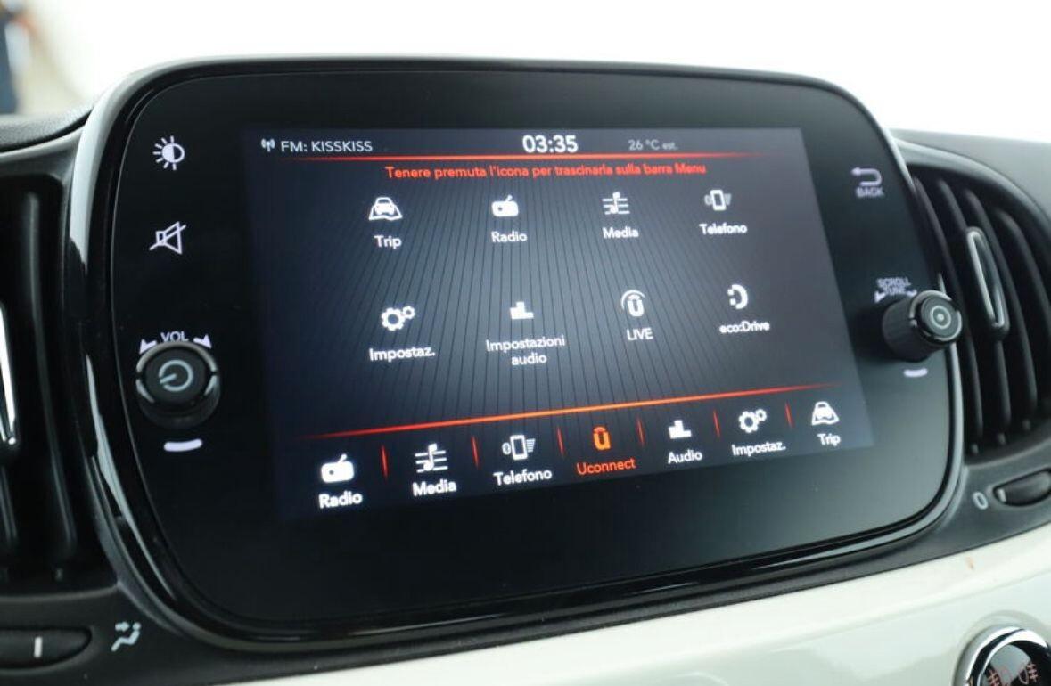 *IN ARRIVO*Fiat 500 1.2 GPL Lounge Tetto/Navi