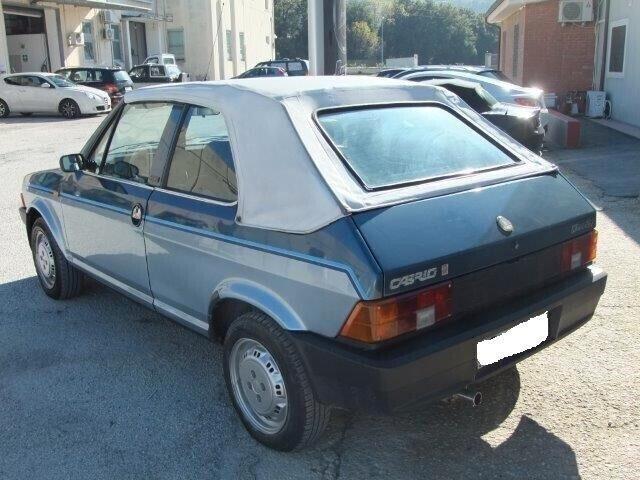 FIAT BERTONE RITMO CABRIOLET 85s PALINURO - SERVICE BOOK -