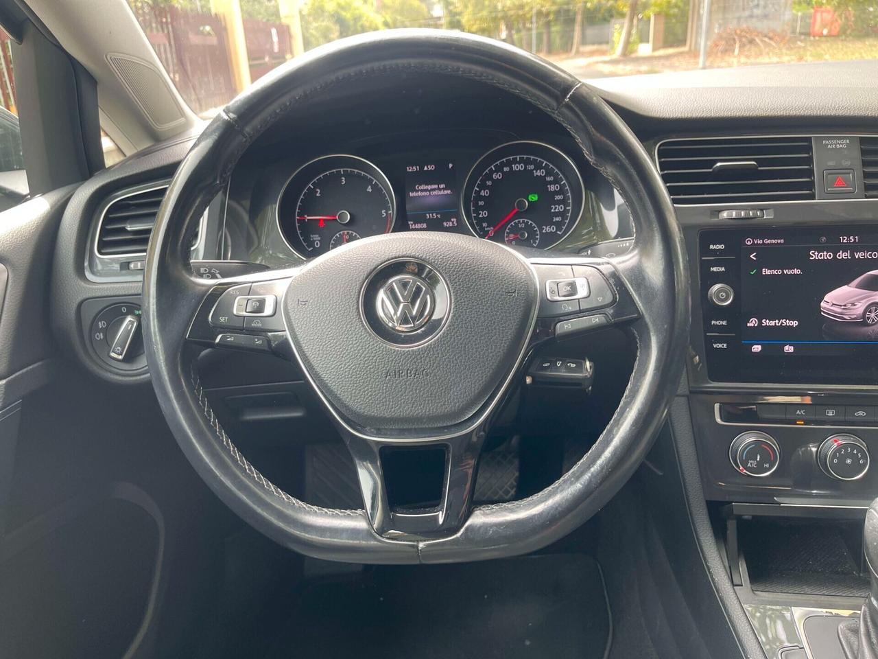 Volkswagen Golf 24 MESI DI GARANZIA AUTOMATICA DSG 1.6 TDI Executive BlueMotion Technology
