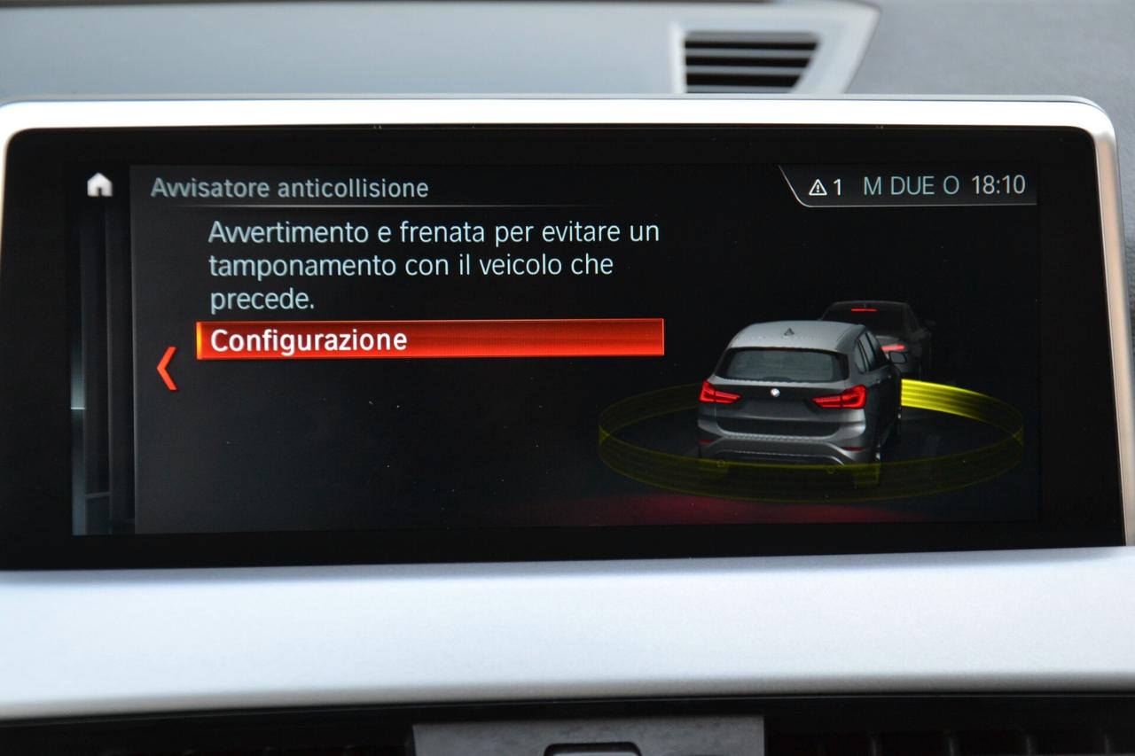 Bmw X1 1.5D 116CV AUTOMATICA PREZZO SENZA VINCOLI UNIPRO' ITALIANA FATTURABILE GARANZIA 12M TAG