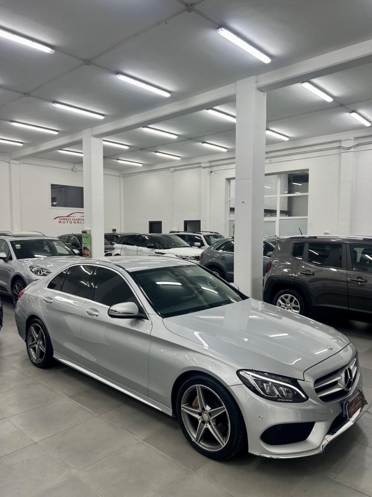 Mercedes classe C 220 Premium AMG finanziabile