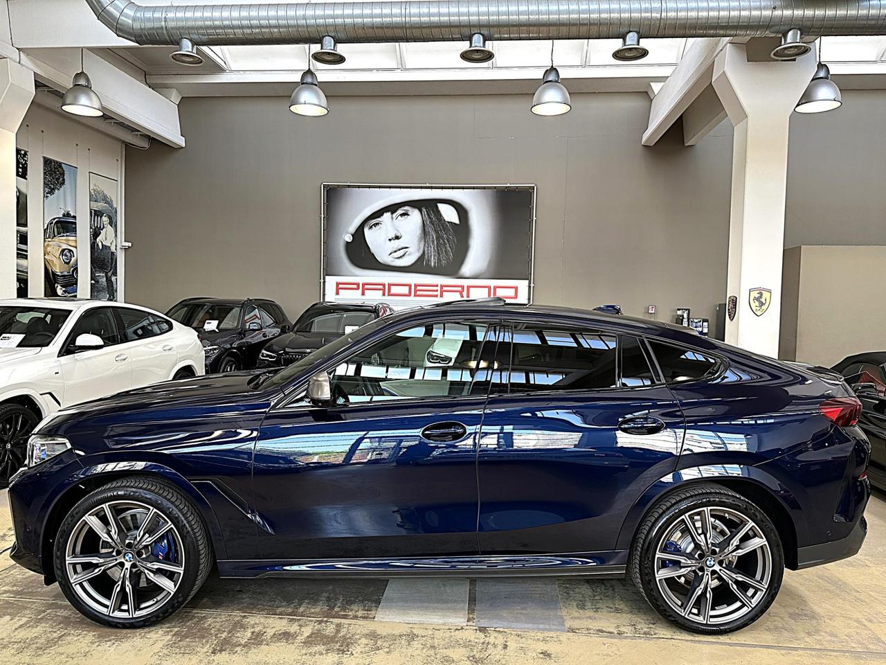 BMW X6 M 50d-Fari Laser-22"-Tetto-Camera 360-Individual-IVA