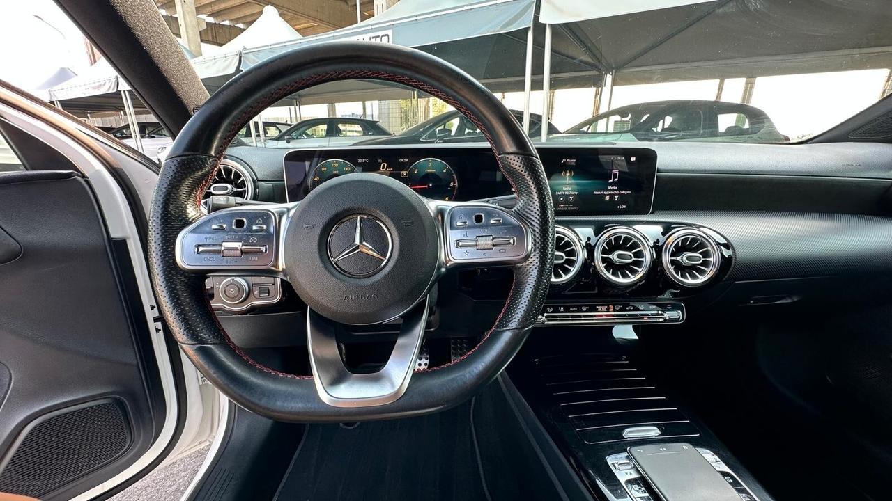 Mercedes-benz A 180 d PREMIUM PLUS AMG-UNICO PROPRIETARIO-MOD 2020- KM CERTIFICATI NESSUN VINCOLO DI FINANZIAMENTO