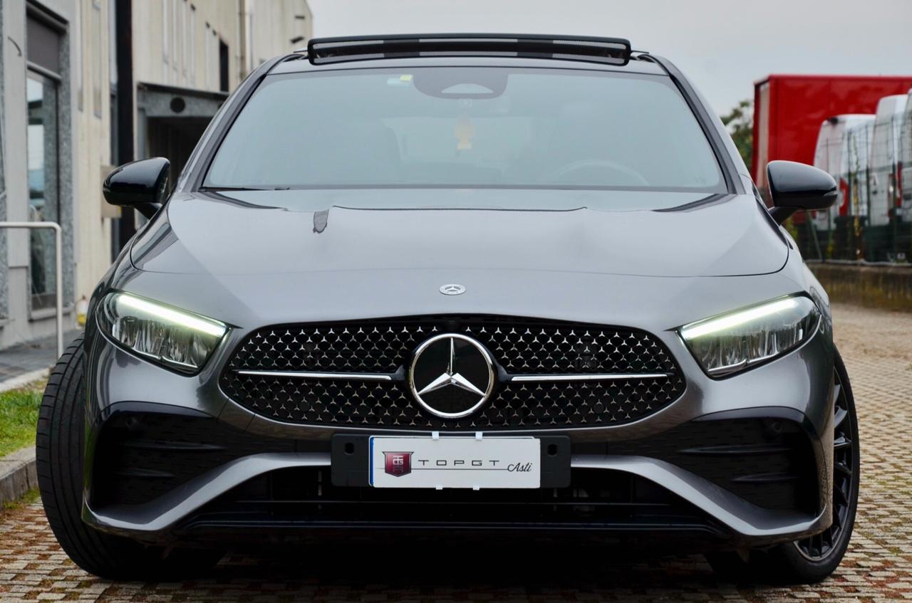 MERCEDES-BENZ A180 AMG LINE PREMIUM PLUS 136cv AUTO, UNICOPROPRIETARIO, TETTO, NIGHT PACK, FARI LED, LUCI 64 COLORI, PERMUTE