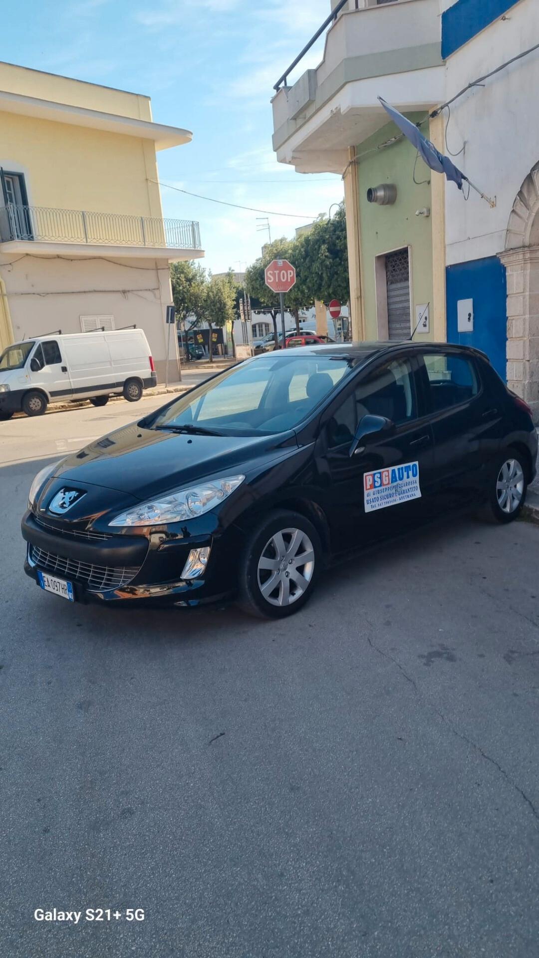 PEUGEOT 308 DIESEL 90CV NEOPAT DISTRIBUZ ESEGUITA