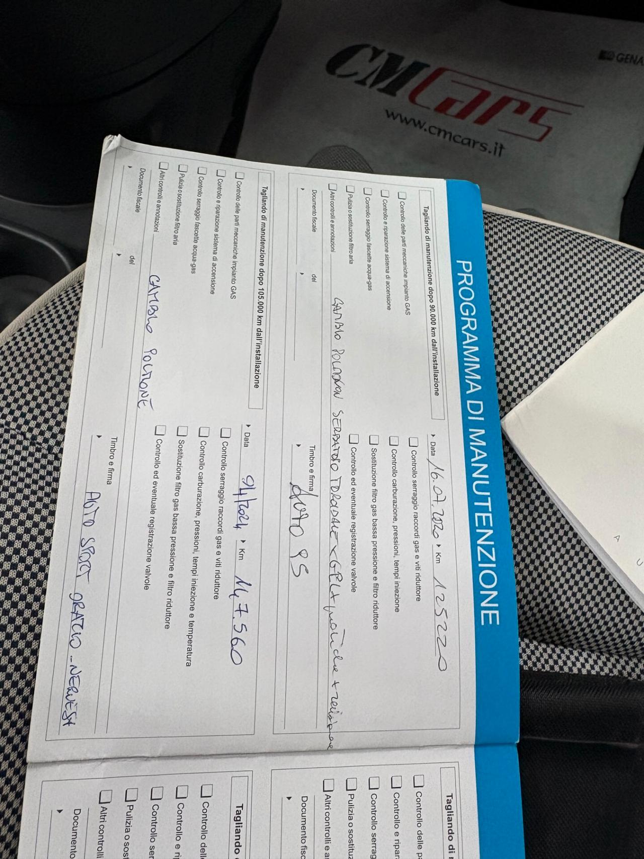 Fiat 500 1.2 69cv GPL Lounge +Tetto