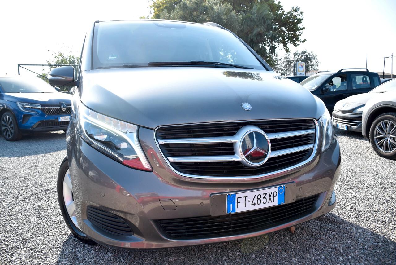 Mercedes-benz V MERCEDES CLASSE 220CDI AUTOM. 7POSTI GANCIO FULL OPTIONAL Long