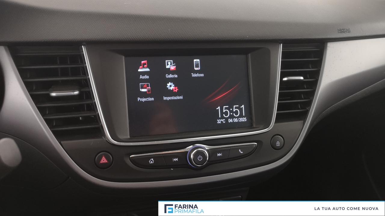 OPEL Crossland 2021 - Crossland 1.5 ecotec Edition 110cv