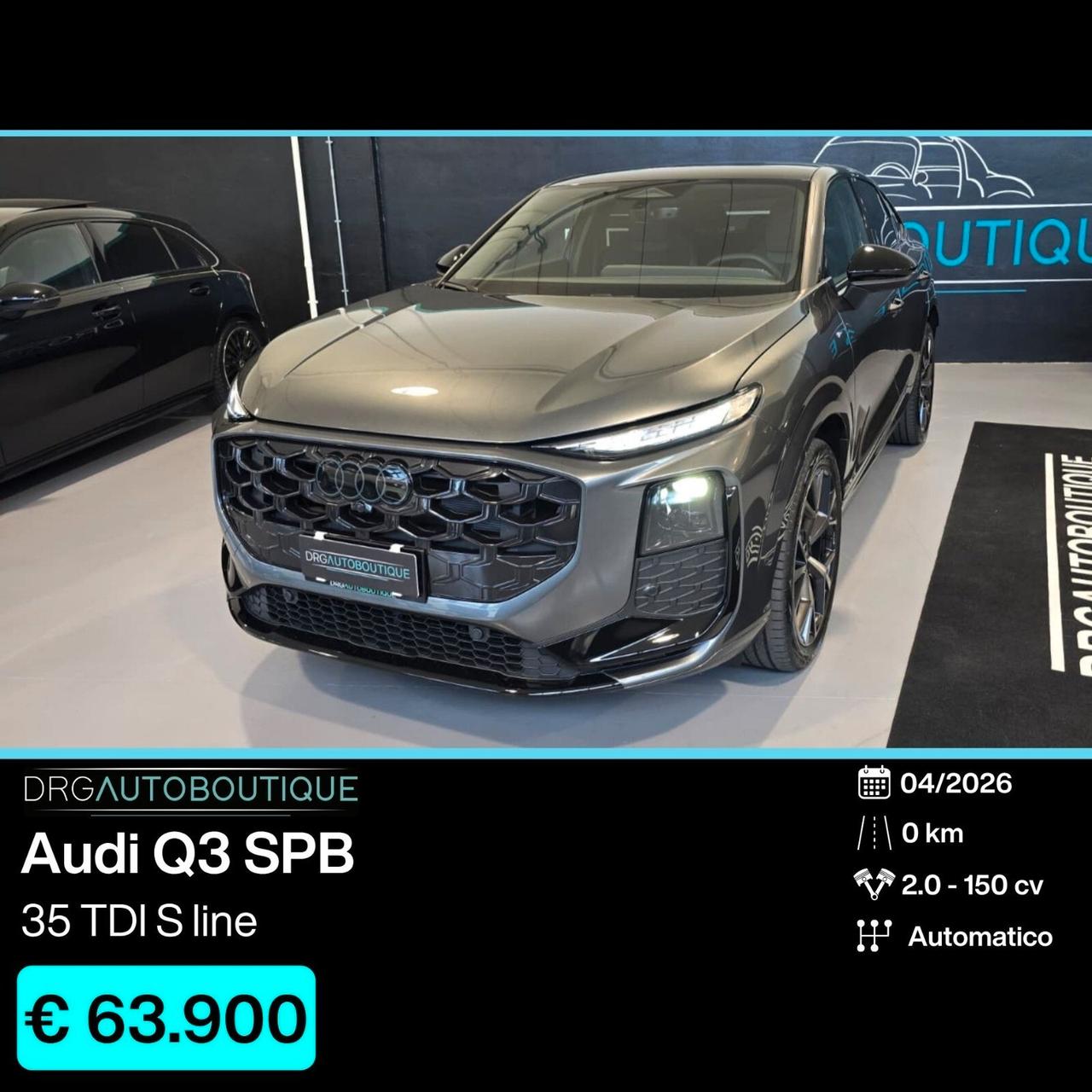 Audi Q3 SPB 35 TDI S tronic S line edition IVAESP/TECH-PLUS/TETTO