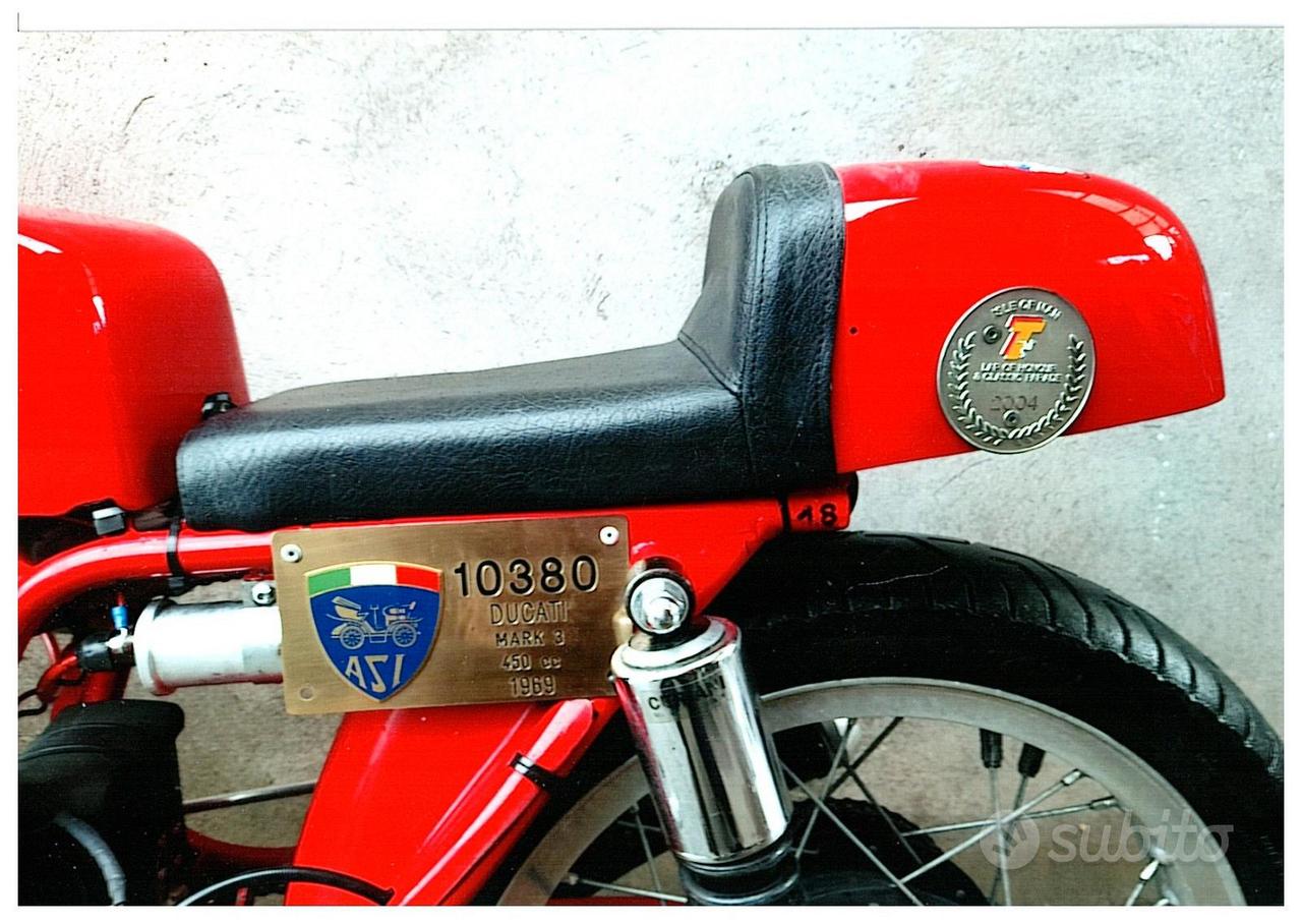 Ducati Mack 5 NCR Corsa autografata - TARGA ORO