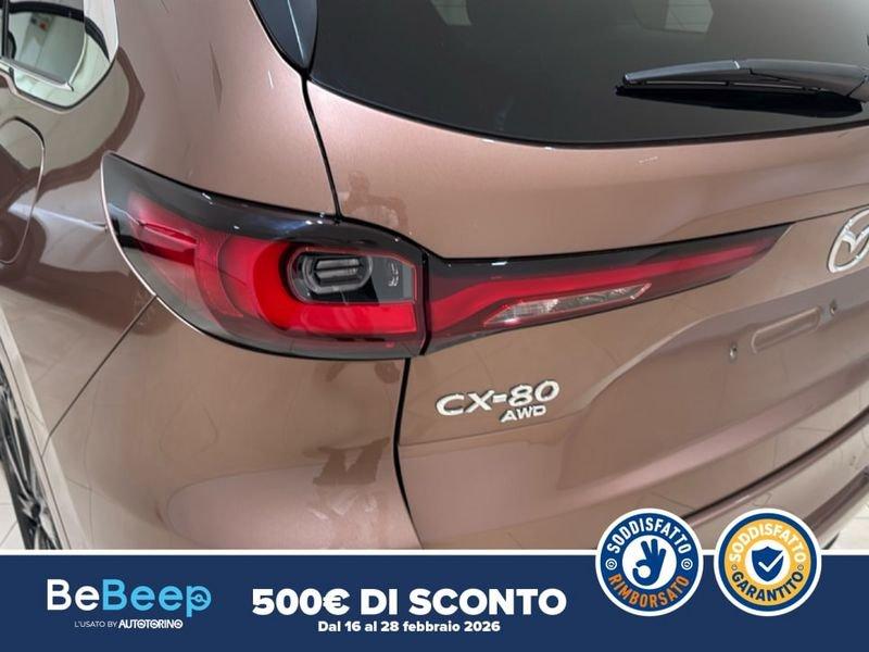 Mazda CX-80 3.3 M-HYBRID BOOST HOMURA PLUS AUTO