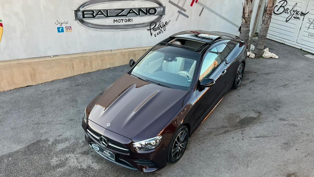 MERCEDES BENZ E 300d COUPE 4MATIC PREMIUM PLUS 2021 TETTO