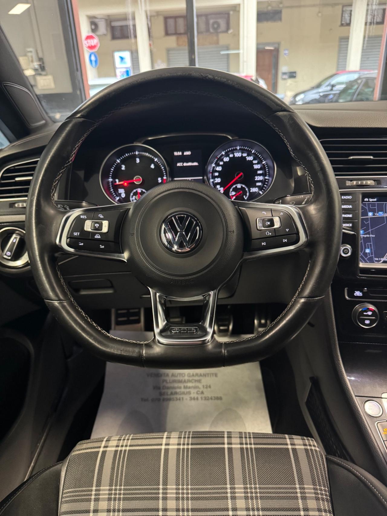 Volkswagen Golf GTD 2.0 TDI 184 Cv FINANZIABILE
