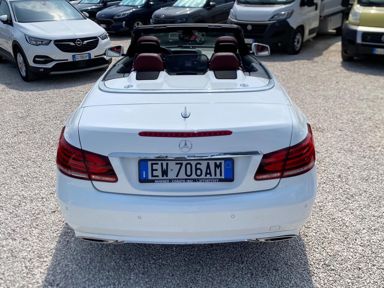 Mercedes-benz E 220 BlueTEC Cabrio Premium