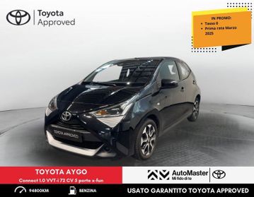 Toyota Aygo Connect 1.0 VVT-i 72 CV 5 porte x-fun