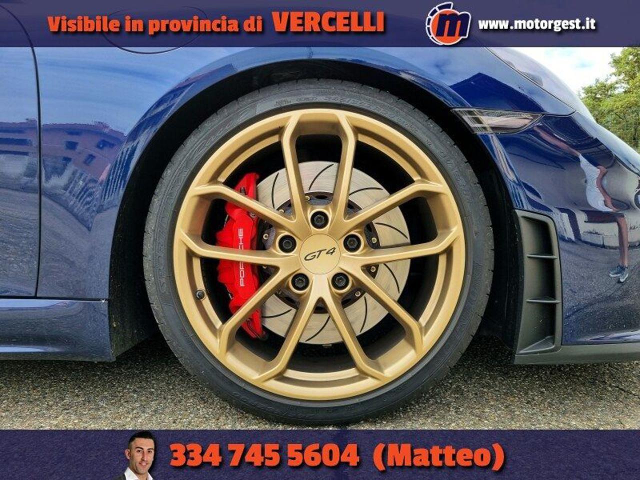 Porsche 718 Cayman GT4 PDK