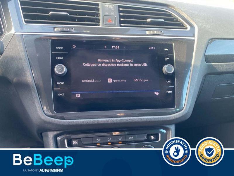 Volkswagen Tiguan 1.6 TDI URBAN 115CV