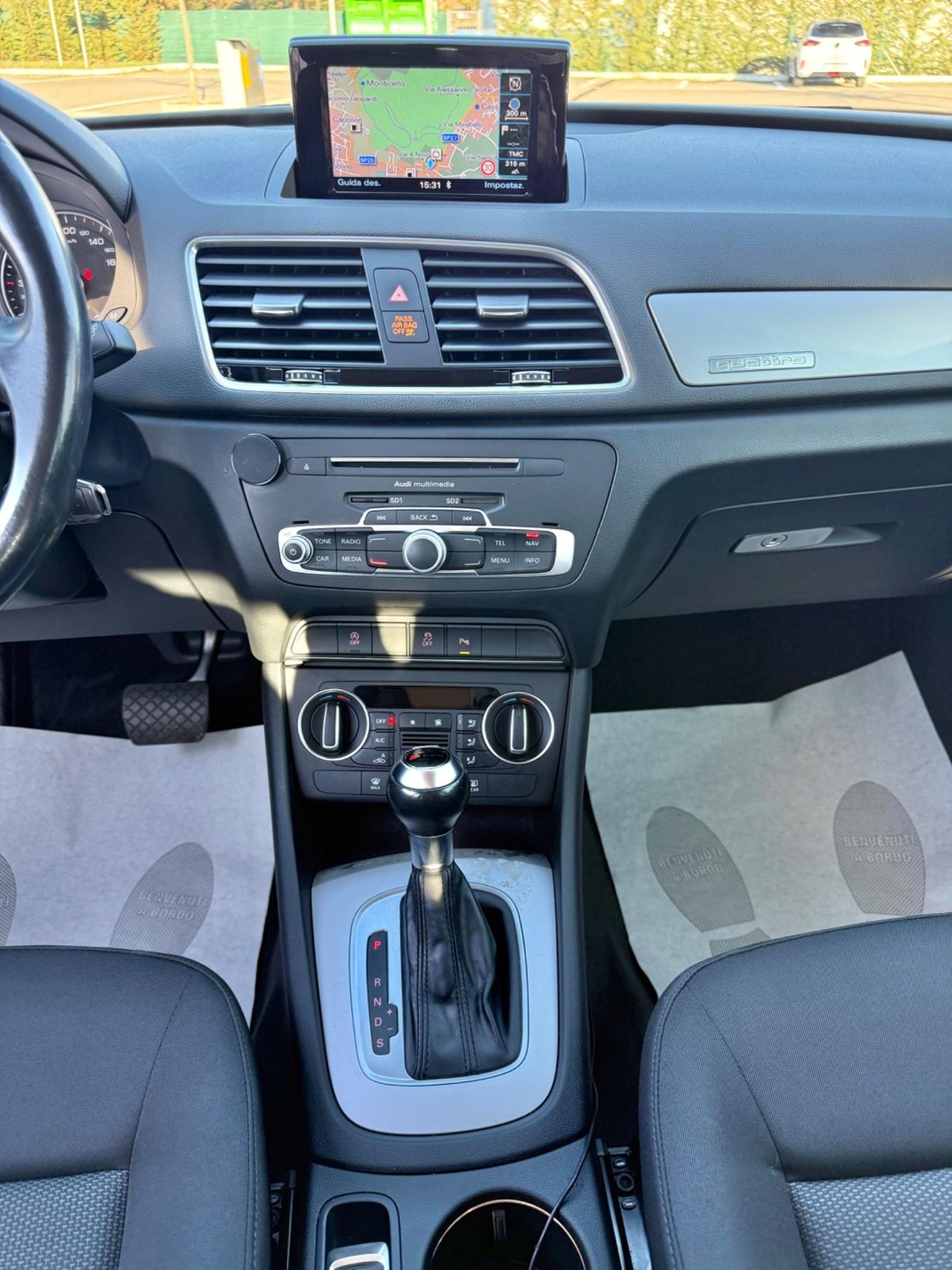 Audi Q3 2.0 TDI 150 CV quattro S tronic Sport*Dvd*Euro 6