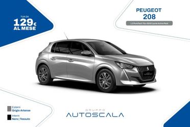 PEUGEOT 208 1.2 PureTech 75cv S&S 5 porte Active Pack
