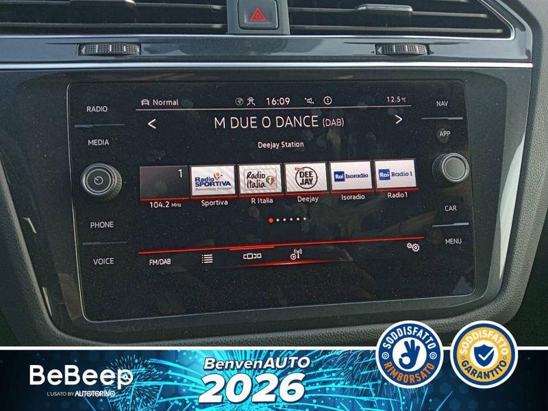 Volkswagen Tiguan 2.0 TDI R-LINE 4MOTION 150CV DSG