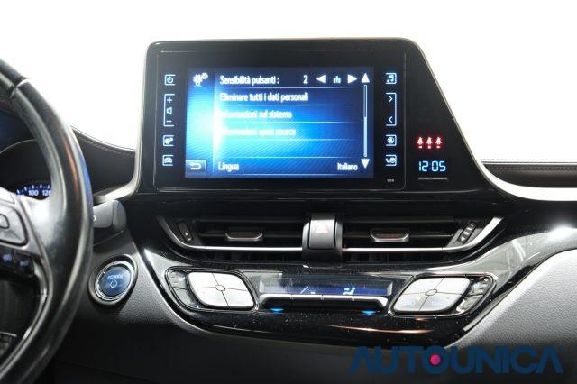 TOYOTA C-HR 1.8 HYBRID E-CVT LOUNGE NEOPATENTATI FARI LED