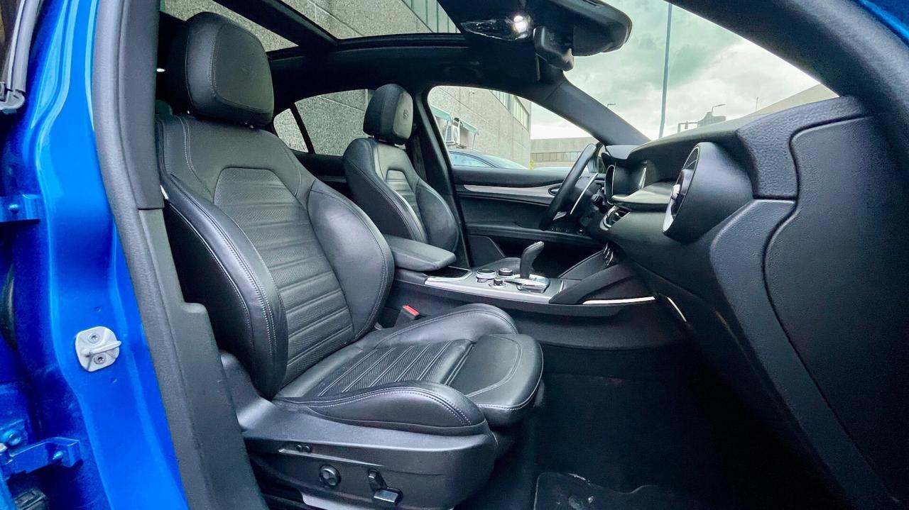 ALFA ROMEO STELVIO 2.2 VELOCE TURBODIESEL Q4 210 CV - TETTO, PELLE, FULL LED
