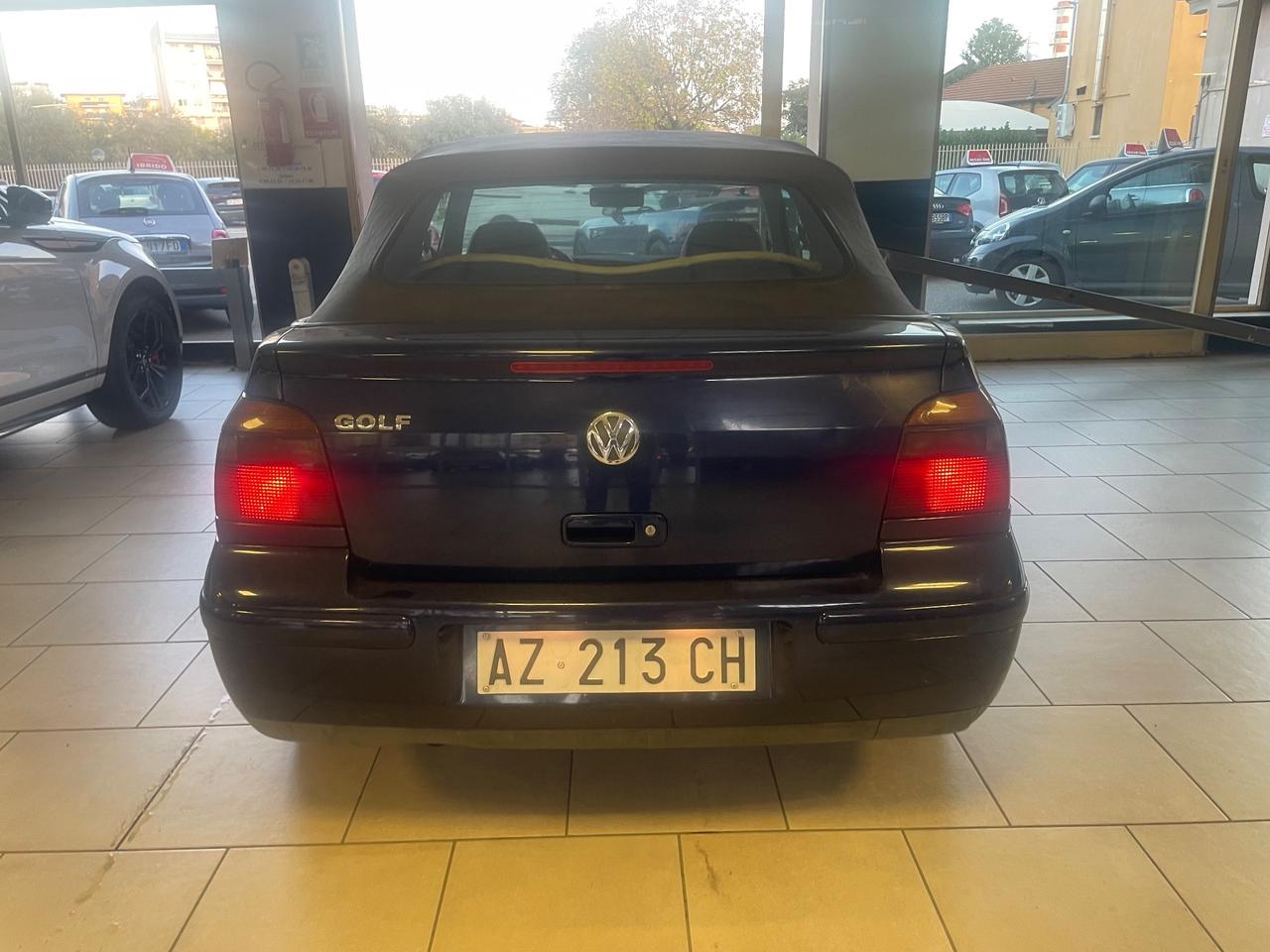 Volkswagen Golf Cabriolet 1.6 cat Highline