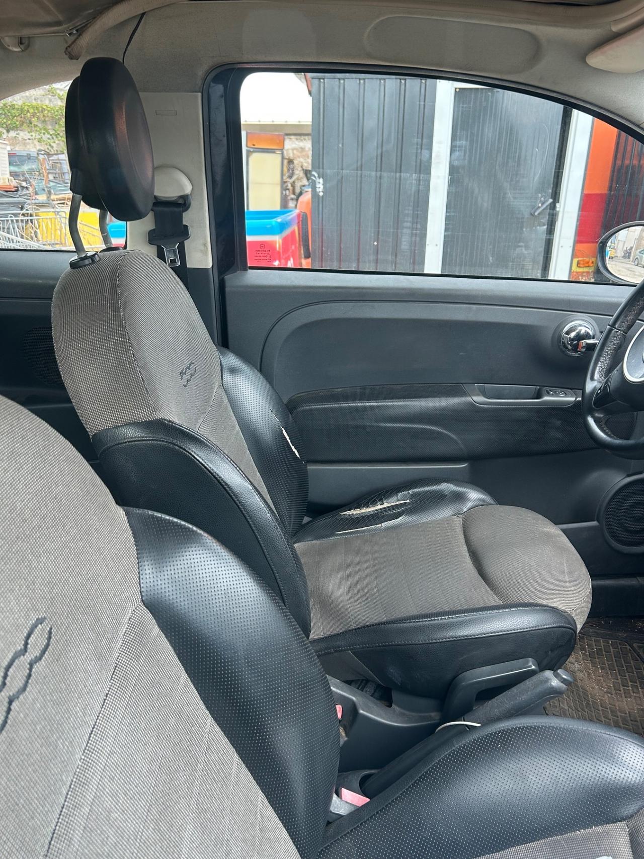 Fiat 500 cabrio TOP