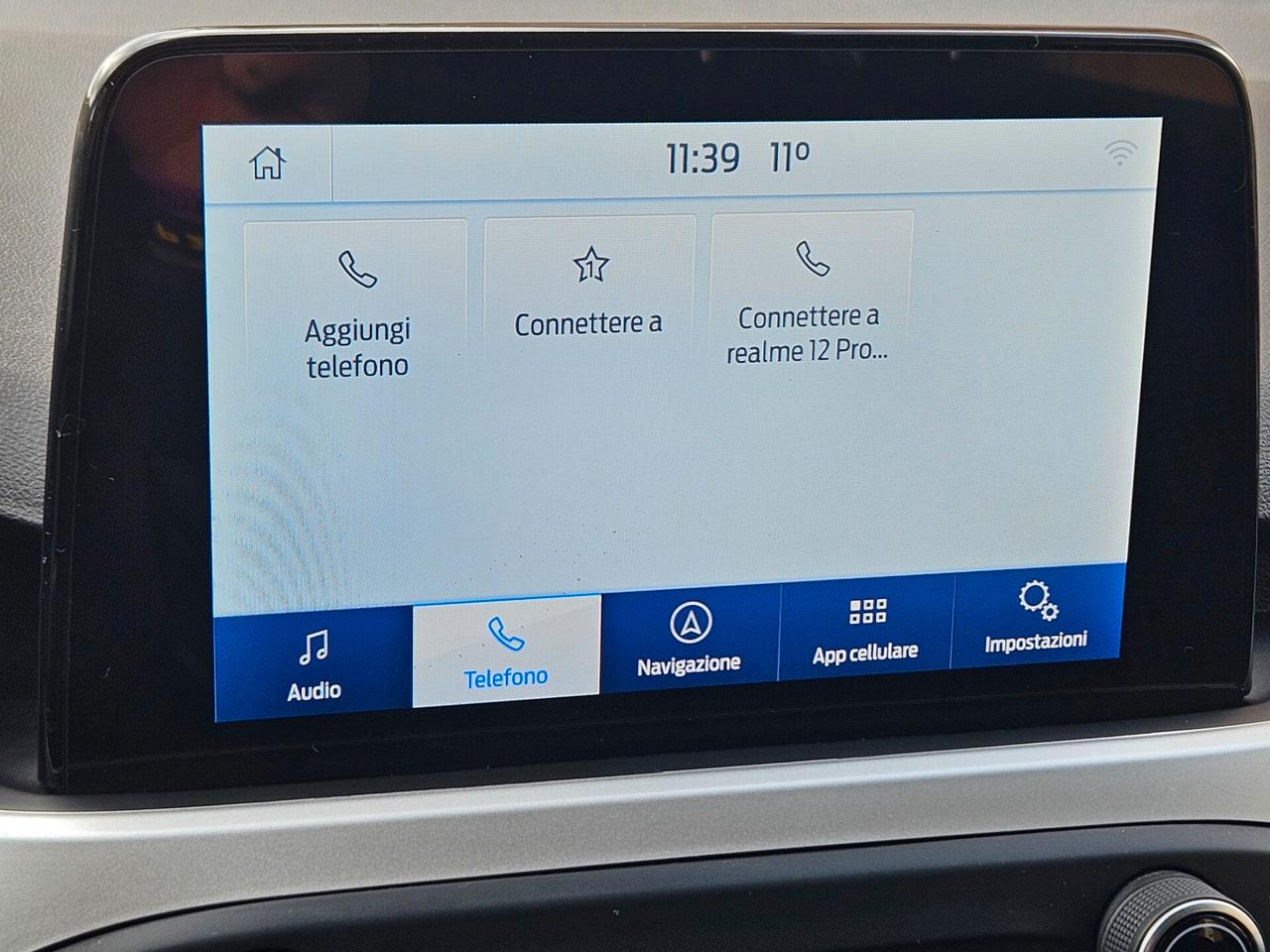 FORD FOCUS SW 1500 ECOBLUE 120 CV KM CERTIFICATI