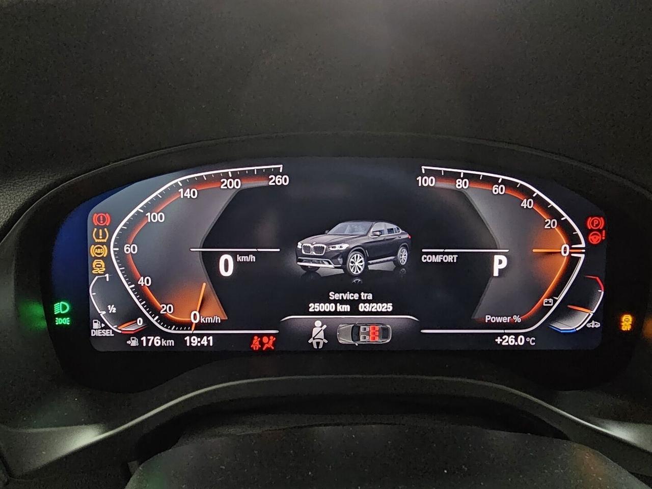 BMW X4 Xdrive 20d mhev Tetto cam Nav PDC Full LED