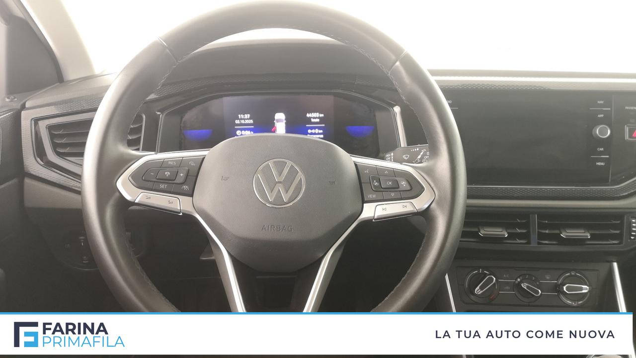VOLKSWAGEN Taigo - Taigo 1.0 tsi Life 95cv