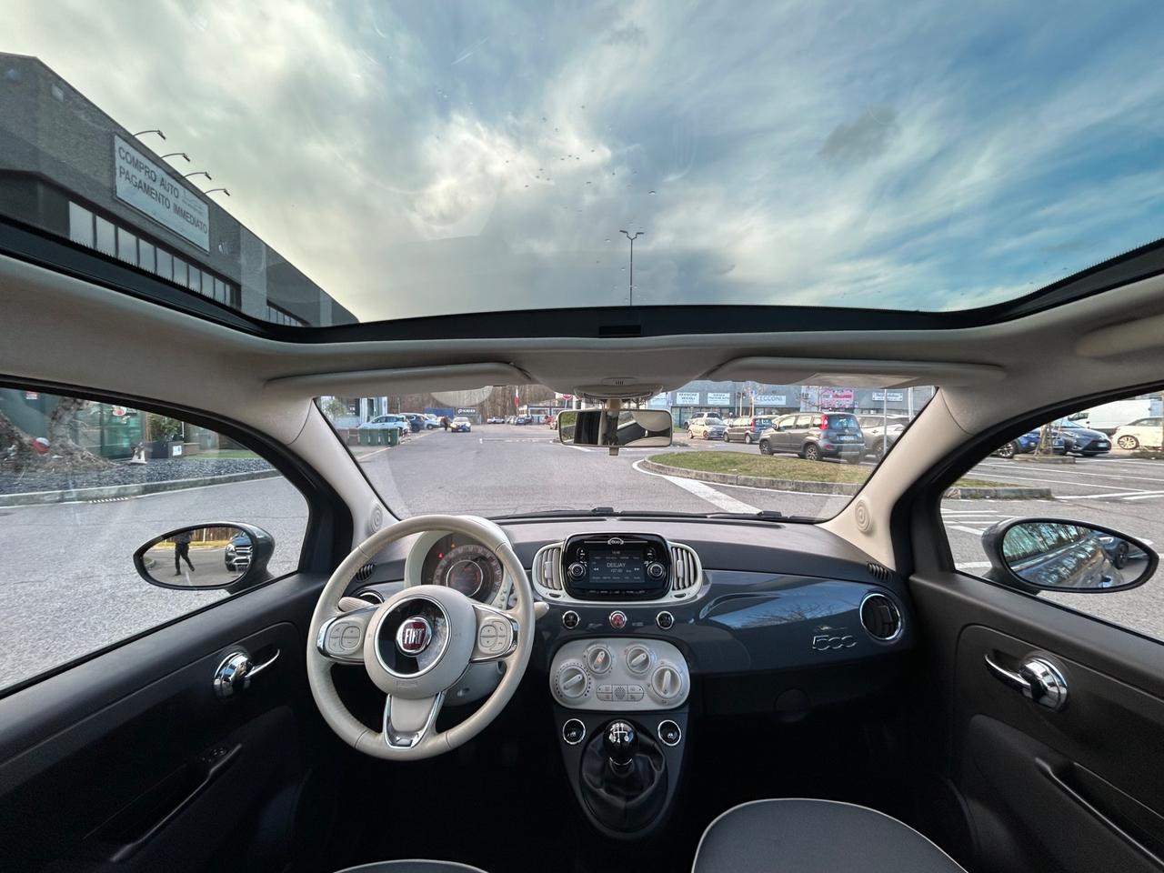 Fiat 500 1.2 LOUNGE TETTO PANORAMICO – 68.000 KM PERFETTA