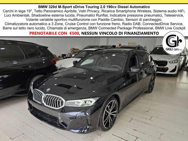 BMW Serie 3 Touring XDrive M-Sport Tetto Navi C.Lega19" PDC MSport M